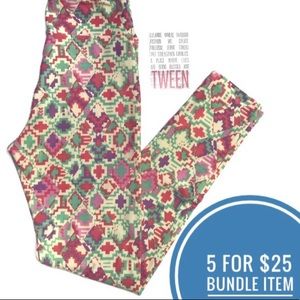 LuLaRoe Kids Leggings Tween NWT